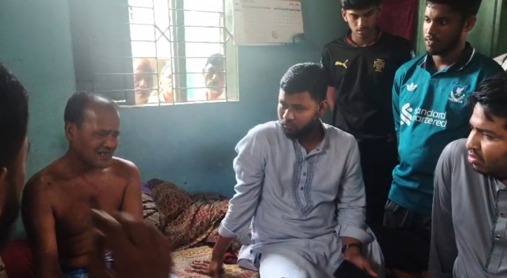 ফতুল্লায় সড়ক দুর্ঘটনায় নিহতের পরিবারের পাশে আল আমিন