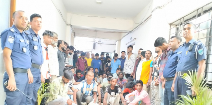 নারায়ণগঞ্জে বিপুল মাদকসহ গ্রেপ্তার ১৪০
